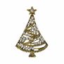 Christmas tree brooch